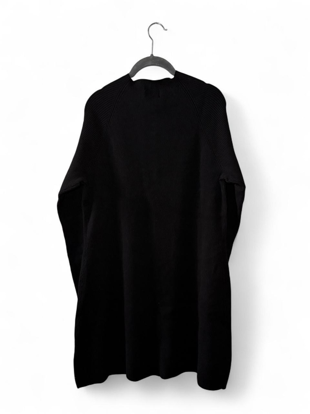 Women's Long Sleeve Mini A-Line Dress Universal Thread Black 1X Fall Essentials - Picture 4 of 6